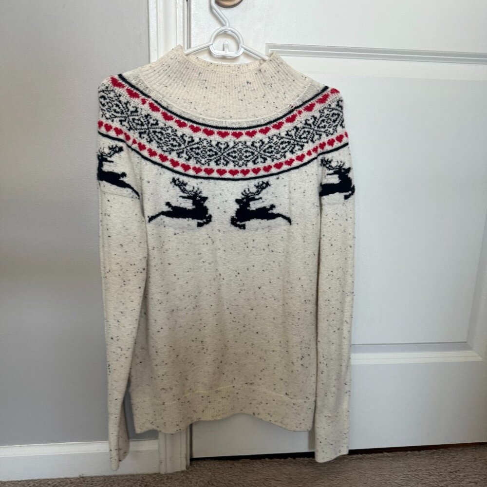 Loft - NWT - Holiday Reindeer Sweater